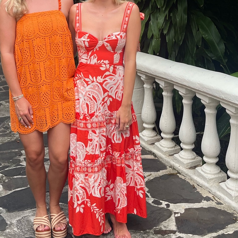 Red FARM Rio teired maxi - Picture 2 of 2